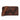 WG480-W006BR Wrangler Chevron Stitch Zip Around Wristlet Wallet - Brown