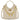 WG533-9801TN Wrangler Charm Chain Hobo Tote Bag - Tan