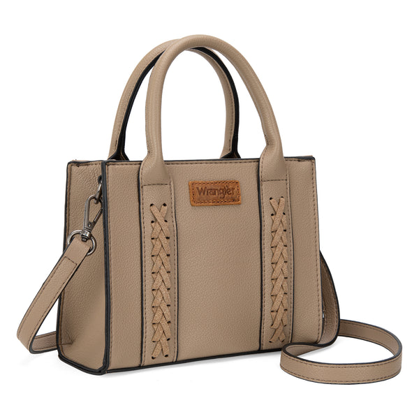 Wrangler Waxed Canvas Tote - Khaki (WG171G-2002KH)