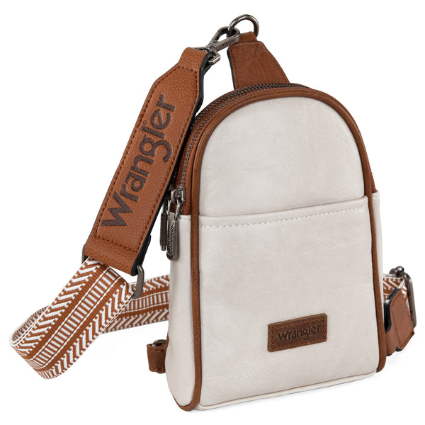 thumbnail image 2 of Montana West Small Crossbody Sling Bag – PU Leather Fanny Pack Purse For Women, Adjustable Strap (Multiple Pockets) 2 of 6