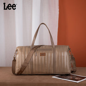 LEE49-001 Lee Quilted Puffer Duffle Bag