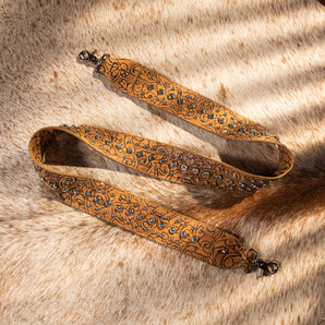 PST-1005 Montana West Western Bling Bling Guitar Style Crossbody Strap