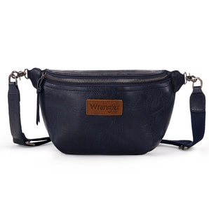 WG82-194 Wrangler Fanny Pack Belt Bag Sling Bag - Navy