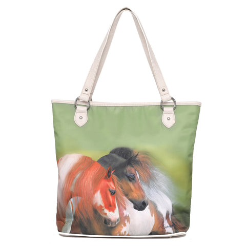 MW1020G-8113 Montana West Horse Concealed Carry Tote Bag