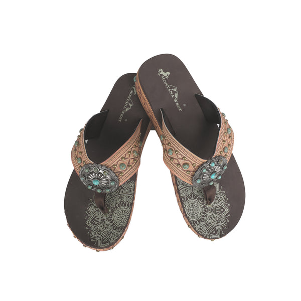 Western flip flops deals