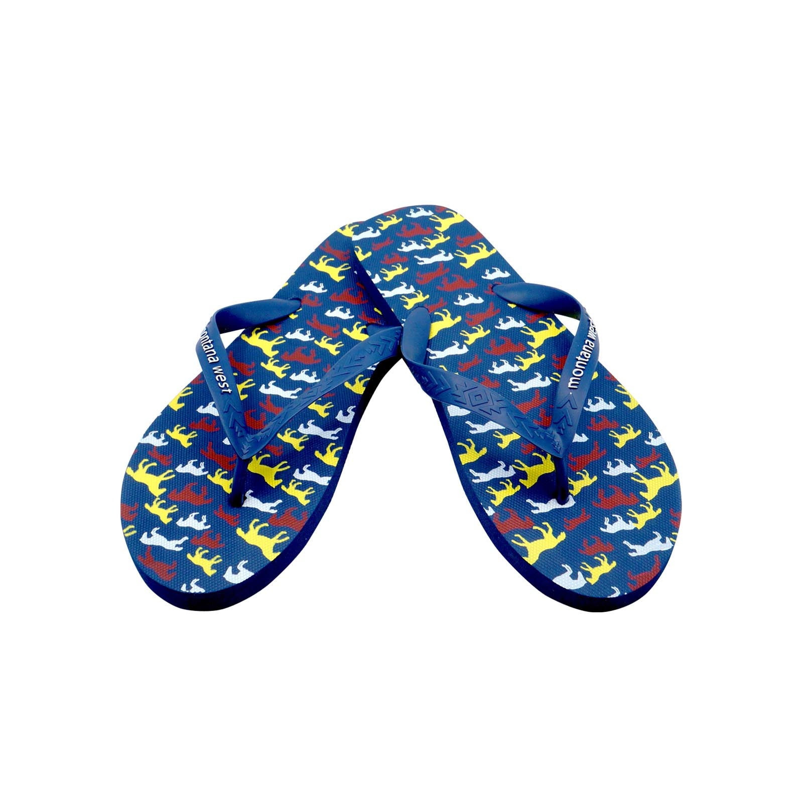 FF-2007 Montana West Horse Collection Men's Flip Flops BY CASE (24PCS)