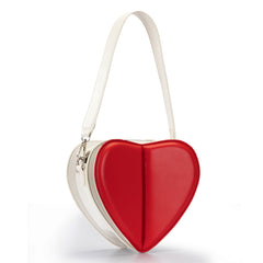 MC-1024 Milan Chiva Heart Shaped Mini Clutch/Crossbody Bag
