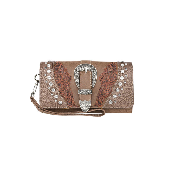 MW1079-W018 Montana West Buckle Collection Wallet – MONTANA WEST U.S.A
