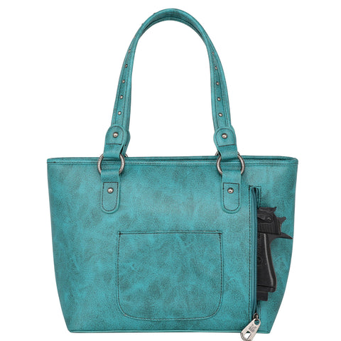 MW1124G-8317 Montana West Whipstitch Collection Concealed Carry Tote