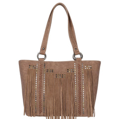 MW1208G-8317 Montana West Fringe Collection Concealed Carry Tote