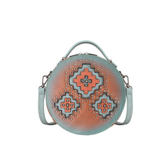 MW1220-118 Montana West Cut-out Aztec Collection Circle Bag/Crossbody