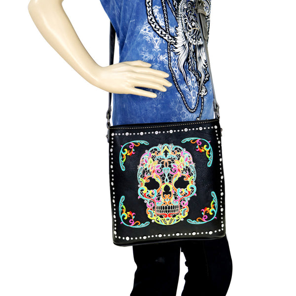 MW494G-8287 Montana West Sugar Skull Collection Concealed Handgun  