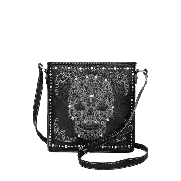 Sugar skull crossbody bag shop