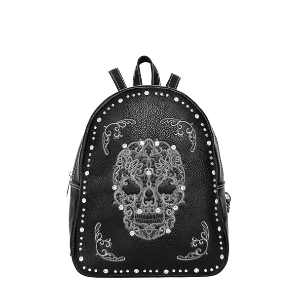 MW494G-9110 Montana West Sugar Skull Collection Backpack  display picture 3
