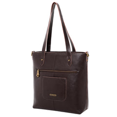 MWL-G015 Montana West Real Leather Safety Travel Tote/Crossbody