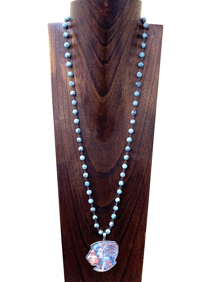 Necklace NKS190519-01TSLV