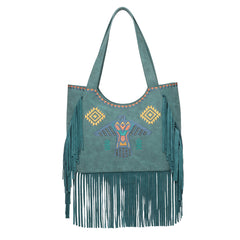 WG36-G8005 Wrangler Embroidered Fringe Collection Concealed Carry Tote