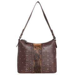 TR130G-918 Trinity Ranch Hair-On Leather Studs Collection Concealed Handgun Hobo