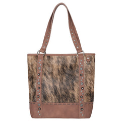TR140G-8113 Trinity Ranch Hair-On Cowhide Collection Concealed Carry Tote