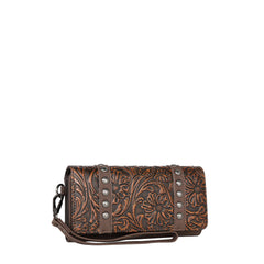 TR153-W002 Trinity Ranch Floral Tooled Collection Wallet