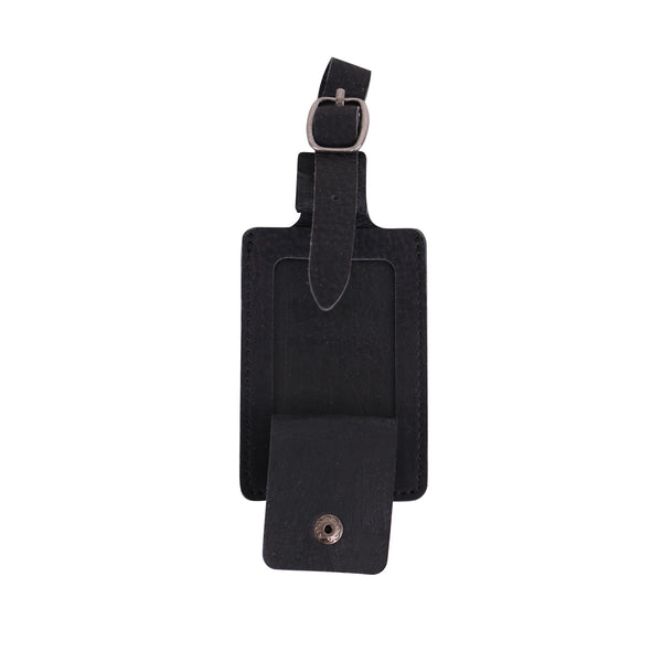 IDT-001 Montana West Real Leather Retractable ID Card Holder Reel Badge  with Lanyard