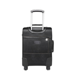 WRL-L1/2/3 Montana West Tooled Leather Collection 3 PC Luggage Set-Black