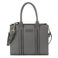 WG70-8317  Wrangler Carry-All Tote/Crossbody - Grey