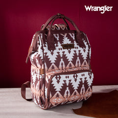 Wrangler Allover Aztec Dual Sided Backpack - Montana West World