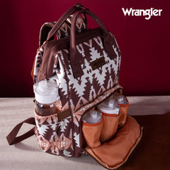 Wrangler Allover Aztec Dual Sided Backpack - Montana West World