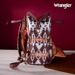 Wrangler Allover Aztec Dual Sided Backpack - Montana West World
