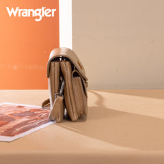 WG320-209  Wrangler Vintage-Inspired Crossbody Bag -Khaki