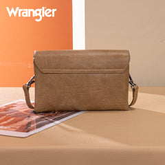 WG320-209  Wrangler Vintage-Inspired Crossbody Bag -Khaki