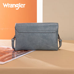 WG320-209  Wrangler Vintage-Inspired Crossbody Bag -Jean