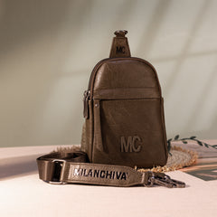 MC-2833 Milan Chiva Sling Bag/Crossbody/Chest Bag - Green