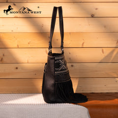MW1330G-8317   Montana West Tooled/Embroidered Collection Concealed Carry Tote