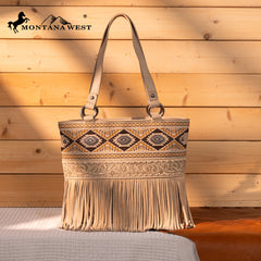 MW1330G-8317   Montana West Tooled/Embroidered Collection Concealed Carry Tote