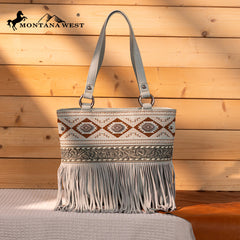MW1330G-8317   Montana West Tooled/Embroidered Collection Concealed Carry Tote