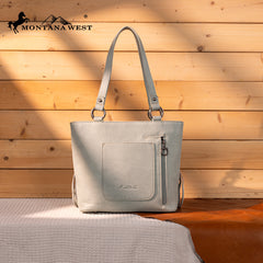 MW1330G-8317   Montana West Tooled/Embroidered Collection Concealed Carry Tote