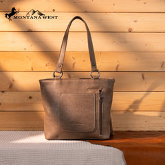 MW1330G-8317   Montana West Tooled/Embroidered Collection Concealed Carry Tote