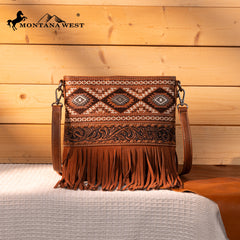 MW1330G-9360   Montana West Tooled/Embroidered Collection Concealed Carry Crossbody