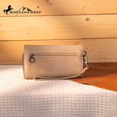 MW1330-W018 Montana West Tooled Embroidered Collection Wallet
