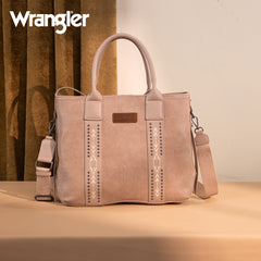 WG199-1824 Wrangler Carry-All Aztec Expandable Tote/Crossbody -Tan