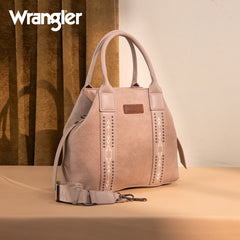 WG199-1824 Wrangler Carry-All Aztec Expandable Tote/Crossbody -Tan