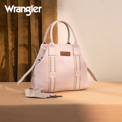 WG199-1824 Wrangler Carry-All Aztec Expandable Tote/Crossbody - Beige