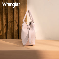 WG199-1824 Wrangler Carry-All Aztec Expandable Tote/Crossbody - Beige