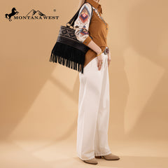 MW1330G-8317   Montana West Tooled/Embroidered Collection Concealed Carry Tote