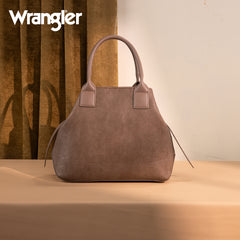 WG199-1824 Wrangler Carry-All Aztec Expandable Tote/Crossbody -Dark Khaki