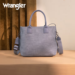 WG199-1824 Wrangler Carry-All Aztec Expandable Tote/Crossbody -Jean