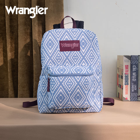 WG2000-002JN   Wrangler Aztec Print Backpack - Jean