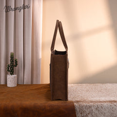 WG250G-8119CF    Wrangler Buckle Concealed Carry Large Tote-Coffee